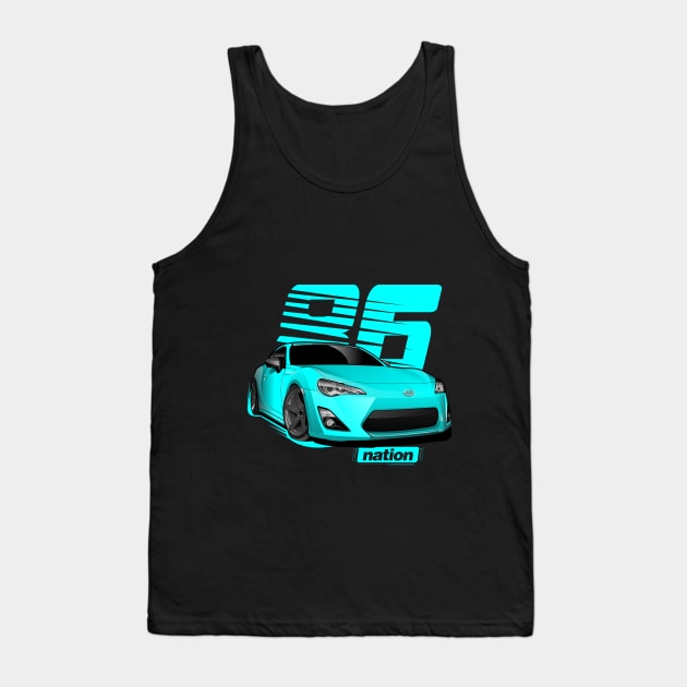 GT 86 Tank Top by aredie19